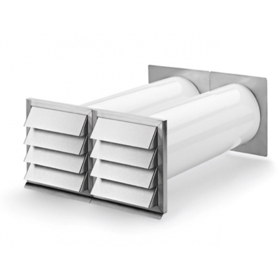 Naber COMPAIR E-Klima A/Z 150 exhaust and supply air wall box, 4044053