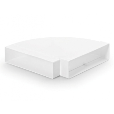 Naber COMPAIR T-RBH 1 System 125 wide channel pipe elbow, 4021043