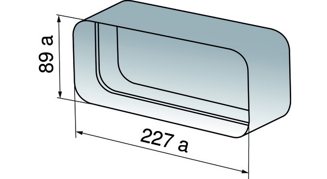 V-Zug duct connector, 1012781