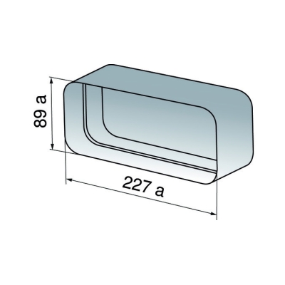 V-Zug duct connector, 1012781
