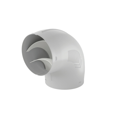 Отвод Naber PRIME flow P-RBV 150, 90°, светло-серый, 4051025