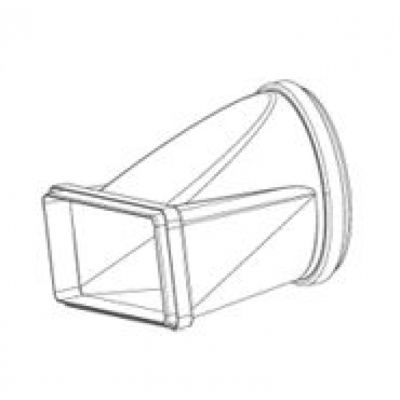 Переходник Falmec от плоского к круглому, 101349