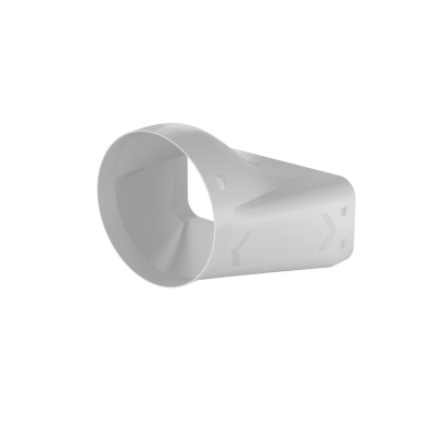 Naber PRIME flow P-EST 150 end piece, connecting element, light gray, 4051018