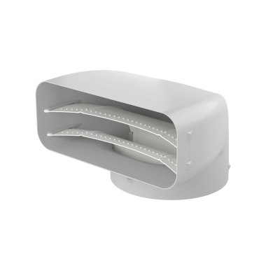 Naber PRIME flow P-UR 150 deflection piece, 90°, light gray, 4051011