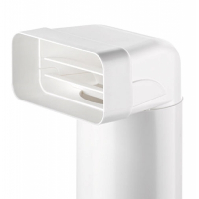 Naber COMPAIR MF-UR 125 deflection piece 90° with round tube, 900 mm, 4033009