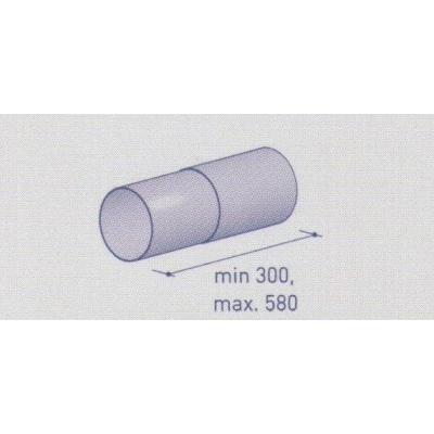 телескопическая круглая трубка Berbel 125