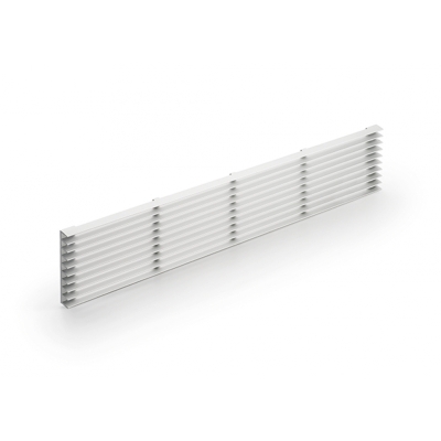 Naber base ventilation grille 1, silver, 8033012