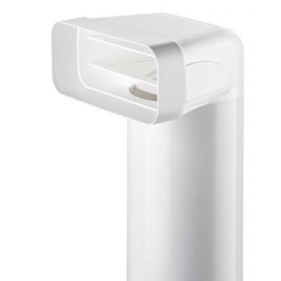 Naber COMPAIR F-UR 150 deflection piece 90° with round tube, 500 mm, 4043012