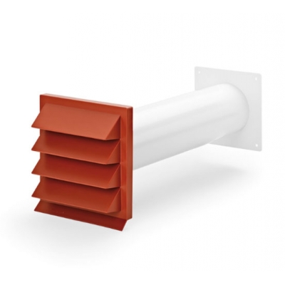 Naber COMPAIR K-Klima-R 100/100 wall box, brick red, 4011081