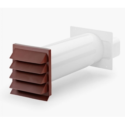 Naber COMPAIR K-Klima-R flow 150 wall box, brick red, 4044052