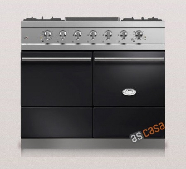 Lacanche Cluny Modern, cooking station, 100 cm, color black, with 5 year guarantee!