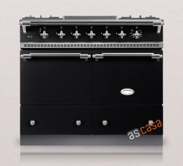 Lacanche Cluny Classic, cooking station, 100 cm, color black, with 5 year guarantee!