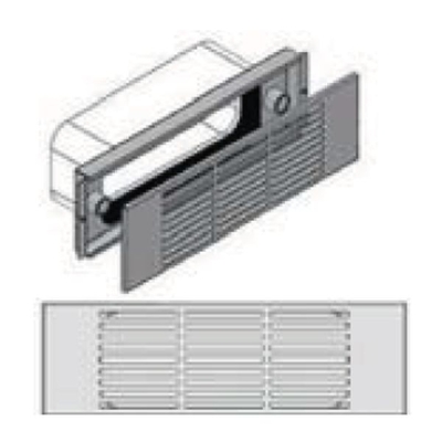 Silverline ABS 150 cover panel for the base