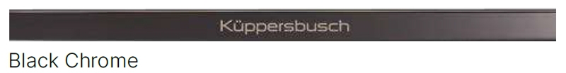 Küppersbusch DK 9882, design kit Black Chrome for DW 9880