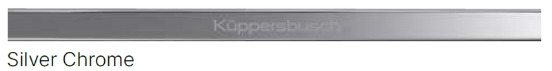 Küppersbusch DK 9883, disainikomplekt Silver Chrome for DW 9880