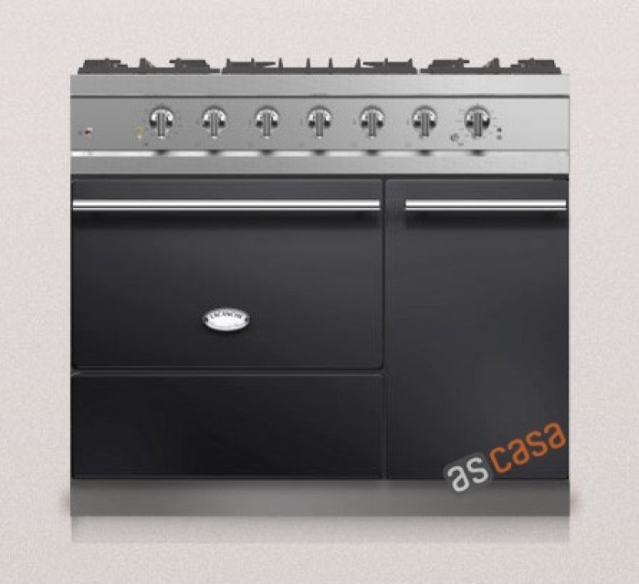 Lacanche Vougeot Modern, cooking station, 100 cm, color black, with 5 year guarantee!