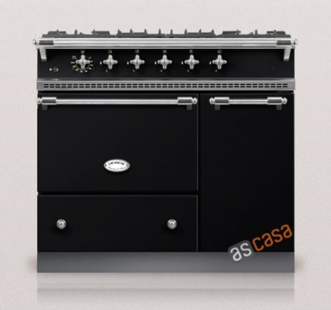 Lacanche Vougeot Classic, cooking station, 100 cm, color black, with 5 year guarantee!