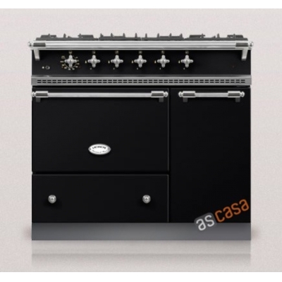 Lacanche Vougeot Classic, cooking station, 100 cm, color black, with 5 year guarantee!