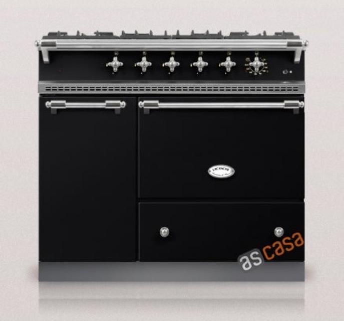 Lacanche Volnay Classic, cooking station, 100 cm, color black, with 5 year guarantee!