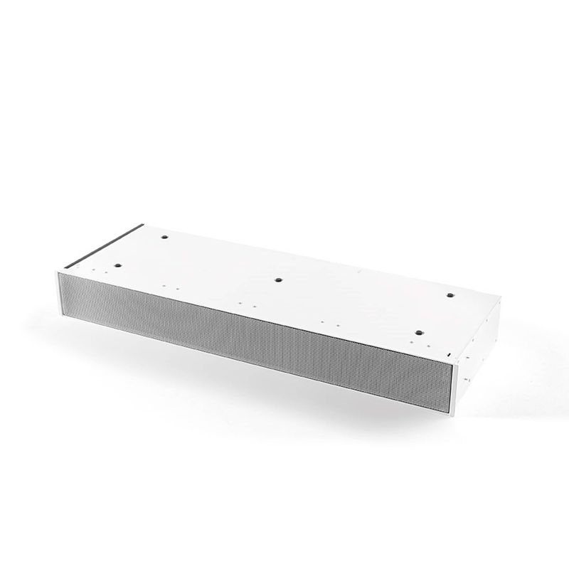 Single piece Novy base circulating air box with monoblock white, height 98 mm, 7921400