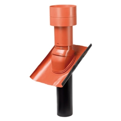 Naber COMPAIR DN 150 roof hood, natural red, 4024024