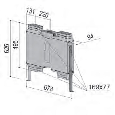 berbel recirculation set BUR 125 DL, including permalyt® filter, 1100038
