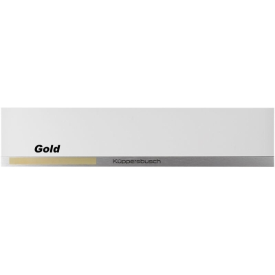 Küppersbusch CSV 6800.0 W4, 14 cm vacuum drawer, front white / gold, with 5 year guarantee!