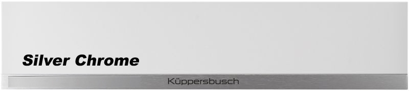 Küppersbusch CSV 6800.0 W3, 14 cm vaakumisahtel, ees valge / hõbedane kroom, garantiiga 5 aastat!