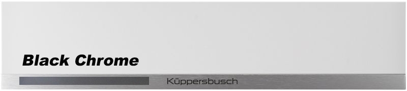 Küppersbusch CSV 6800.0 W2, 14 cm vaakumisahtel, ees valge/must kroom, garantiiga 5 aastat!