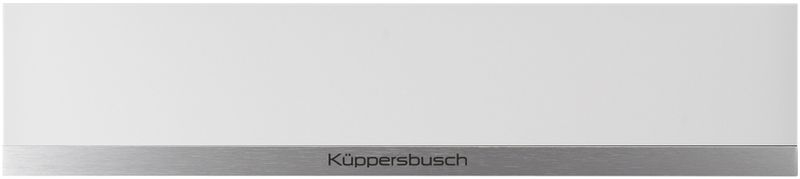 Küppersbusch CSV 6800.0 W1, 14 cm vaakusahtel, ees valge / roostevaba teras, garantiiga 5 aastat!