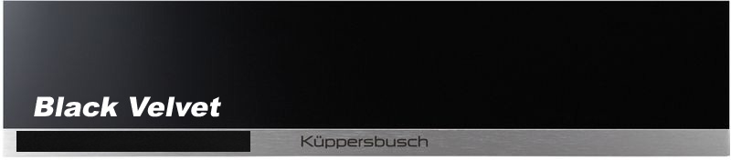 Küppersbusch CSV 6800.0 S5, 14 cm vaakusahtel, ees must / Black Velvet, garantiiga 5 aastat!