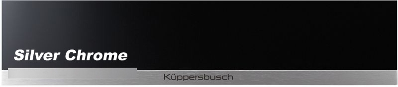 Küppersbusch CSV 6800.0 S3, 14 cm vaakum sahtel, ees must / hõbedane kroom, garantiiga 5 aastat!