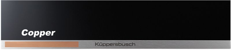 Küppersbusch CSV 6800.0 S7, 14 cm vaakum sahtel, ees must / vask, garantiiga 5 aastat!