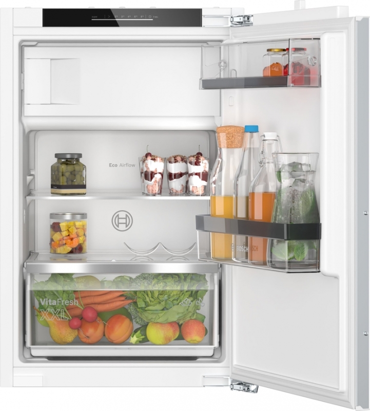 Bosch KIL22ADD1, built-in refrigerator with freezer compartment, 88 x 56 cm cm, Series 6, EEK: D, with 5 year guarantee!