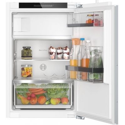 Bosch KIL22ADD1, built-in refrigerator with freezer compartment, 88 x 56 cm cm, Series 6, EEK: D, with 5 year guarantee!