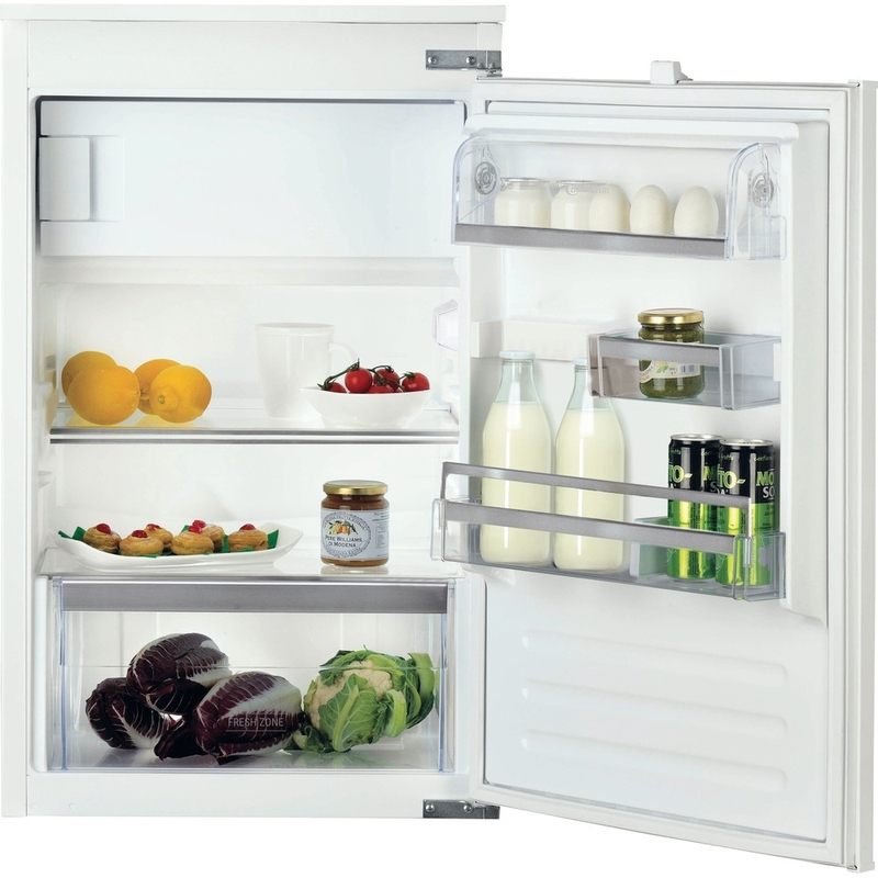 Bauknecht KSI 09GF2, built-in refrigerator with freezer compartment, white, EEK: E, with 5 year guarantee!