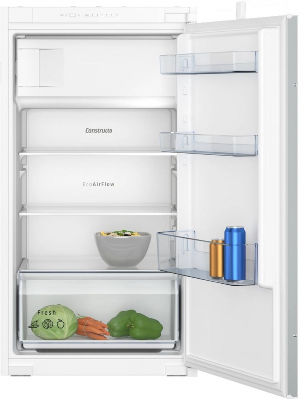 Constructa CK232NSE0, refrigerator with freezer compartment can be integrated, 102.5 cm high, with 5 year guarantee!