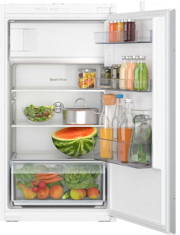 Bosch KIL32NSE0, built-in refrigerator with freezer compartment, 102.5 x 56 cm cm, Series 2, EEK: E, with 5 year guarantee!