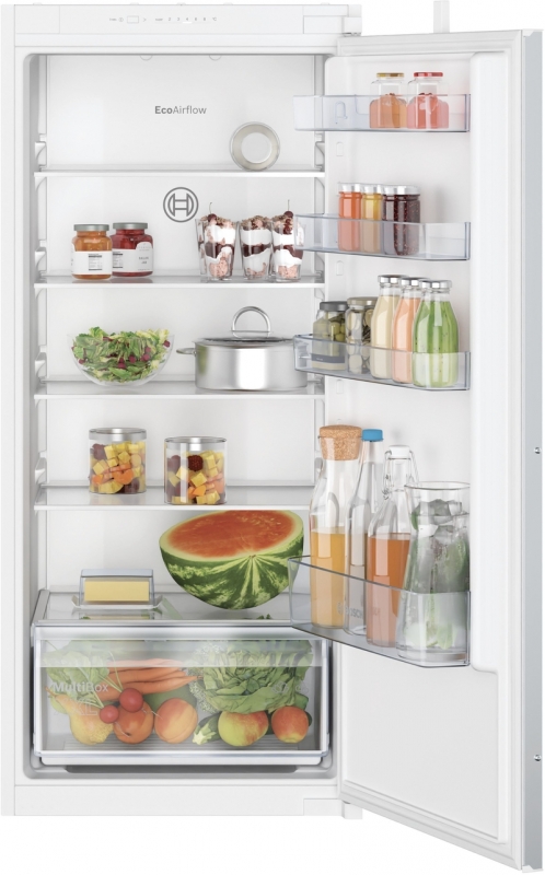 Bosch KIR415SE0, built-in refrigerator, 122.5 x 56 cm cm, Series 2, EEK: E, with 5 year guarantee!