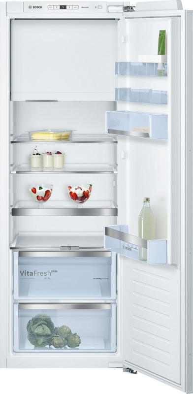 Bosch KIL72AFE0, built-in refrigerator with freezer compartment, 158 x 56 cm, Series 6, EEK: E, with 5 year guarantee!