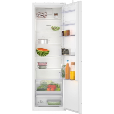 Constructa CK181NSE0, built-in refrigerator, 177.5 x 56 cm, EEK: E, with 5 year guarantee!