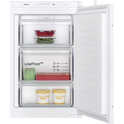Constructa CE521VSE0, built-in freezer, 88 cm high, EEK: E, with 5 year guarantee!
