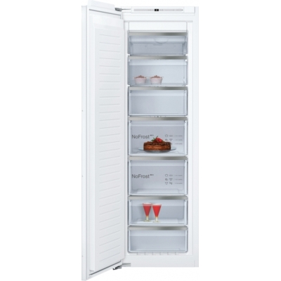 Neff GI7815CE0 N70, built-in freezer, 177.5 cm, No Frost, Vita Control, EEK: E, WITH 7 YEAR WARRANTY