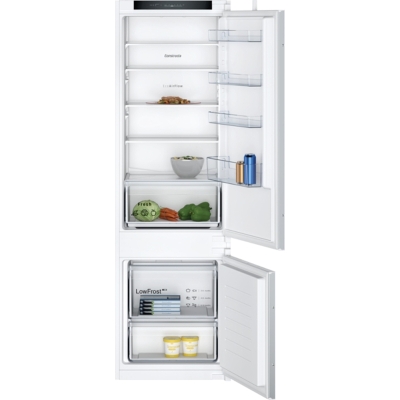 Single piece Constructa CK587VSE0, built-in fridge-freezer combination, EEK: E, with 5 year guarantee!