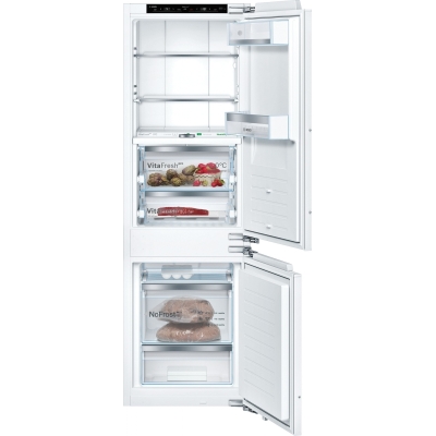 Bosch KIF86PFE0, built-in fridge-freezer combination, 177.2 x 55.8 cm cm, Series 8, EEK: E, with 5 year guarantee!