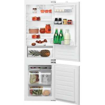 Bauknecht KGIL 18F2 P, built-in fridge-freezer combination, white, EEK: E, with 5 year guarantee!