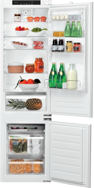 Bauknecht KGIS 20F2 P, built-in fridge-freezer combination, white, EEK: E, with 5 year guarantee!