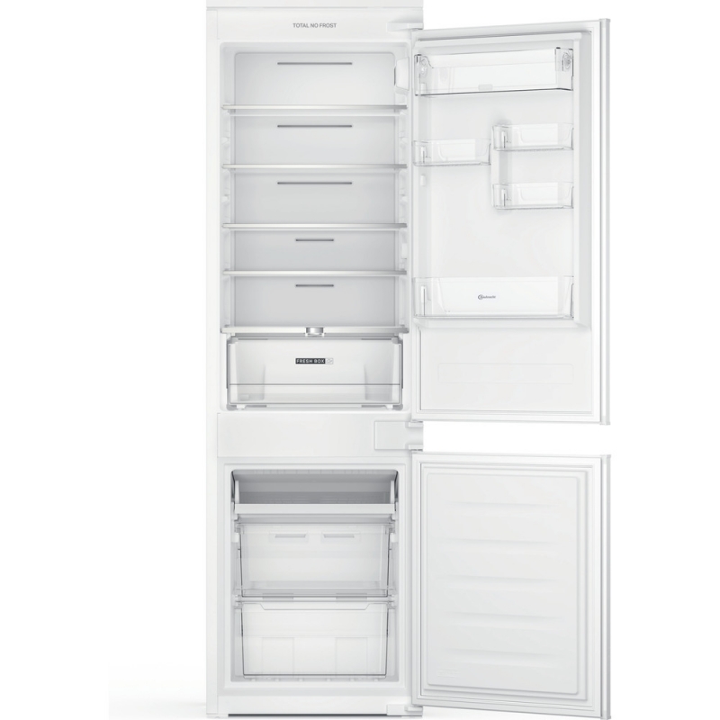 Bauknecht KGITN 18F2 2, built-in fridge-freezer combination, white, 178 cm, EEK: E, with 5 year guarantee!