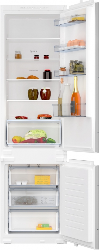 Neff KI7961SE0, built-in fridge-freezer combination, 193.5 cm, EEK: E, with 5 year guarantee!