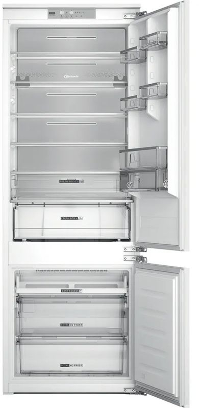 Bauknecht BNF70 400, built-in fridge-freezer combination, white, 194 cm, EEK: D, with 5 year guarantee!